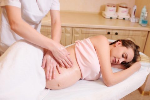 masaje embarazada
